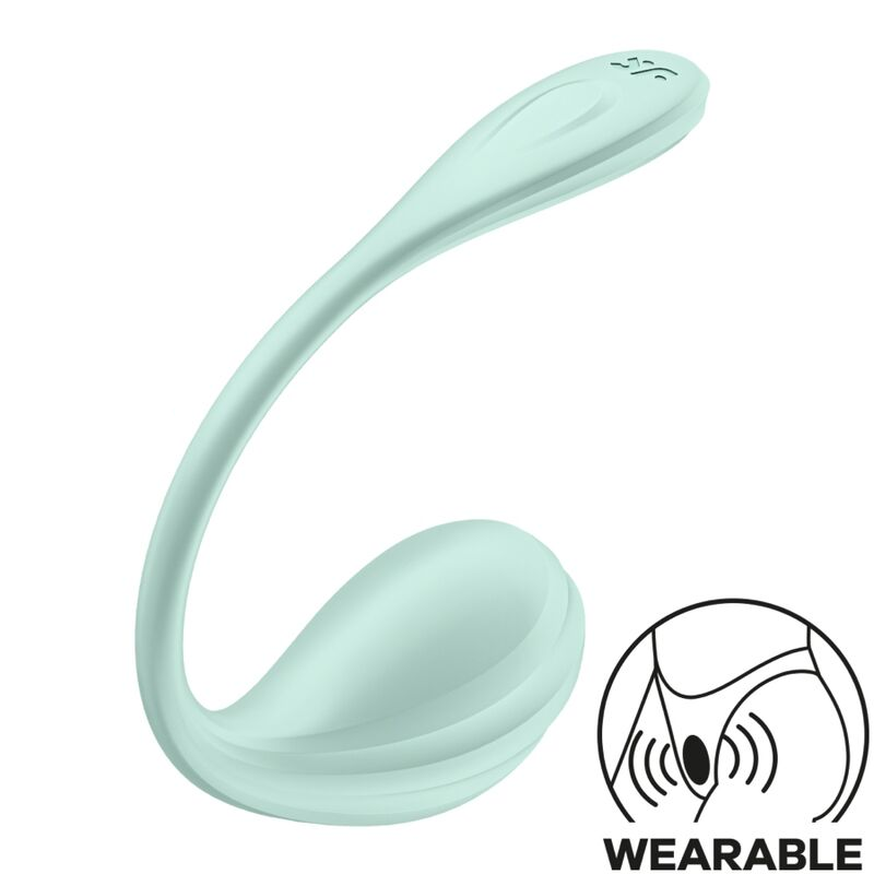 Satisfyer - Estimulador de Ponto G Smooth Petal Water Green Aplicativo Gratuito