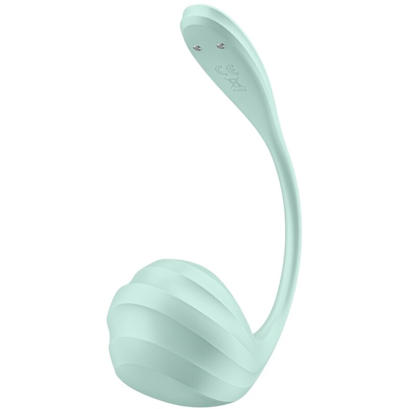 Satisfyer - Estimulador de Ponto G Smooth Petal Water Green Aplicativo Gratuito