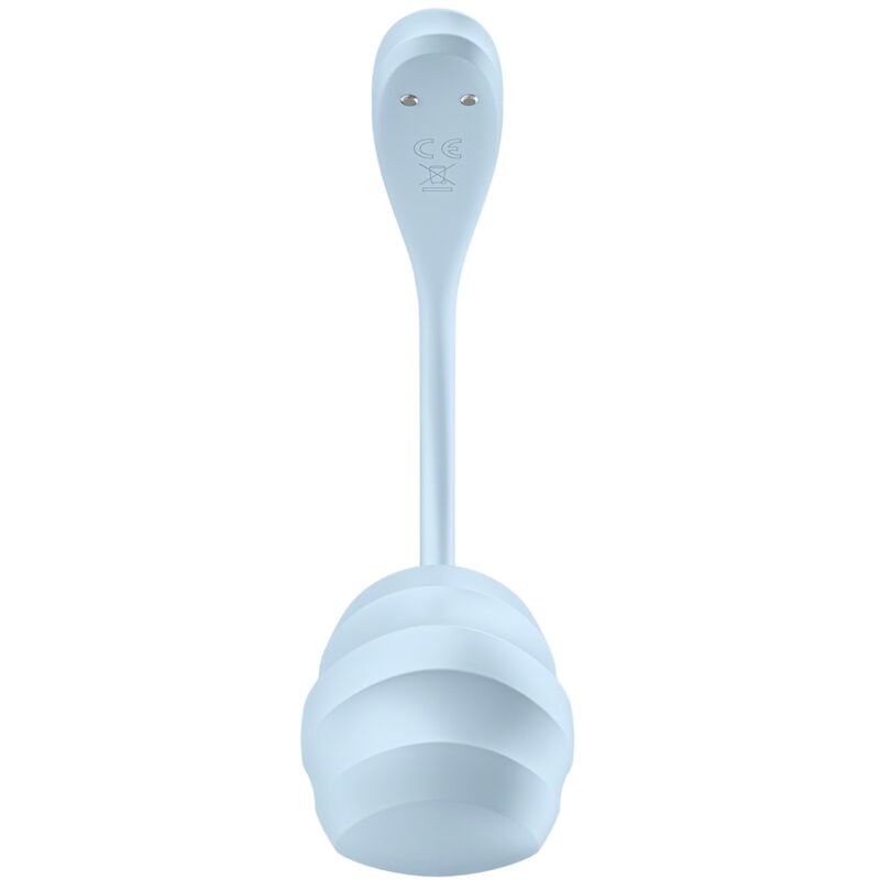 Satisfyer - Estimulador de Ponto G Smooth Petal Azul Céu Aplicativo Gratuito