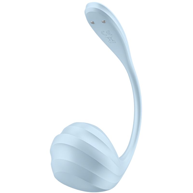 Satisfyer - Estimulador de Ponto G Smooth Petal Azul Céu Aplicativo Gratuito