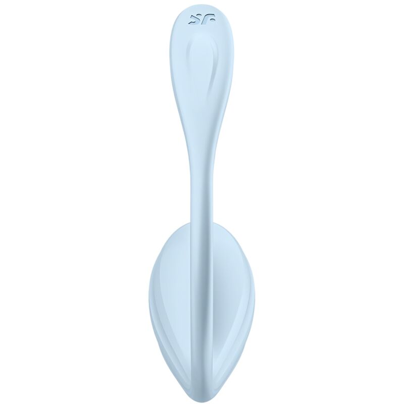 Satisfyer - Estimulador de Ponto G Smooth Petal Azul Céu Aplicativo Gratuito