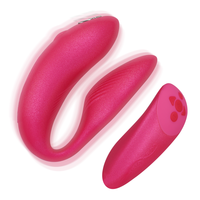 WE-VIBE - VIBRADOR CHORUS PARA CASAIS COM CONTROLE DE APERTO ROSA