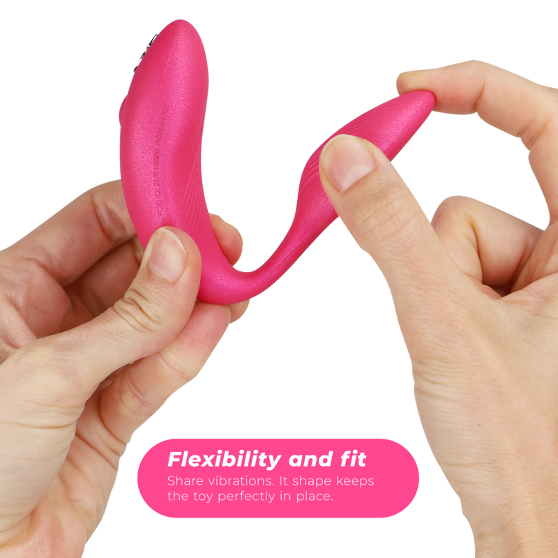 WE-VIBE - VIBRADOR CHORUS PARA CASAIS COM CONTROLE DE APERTO ROSA