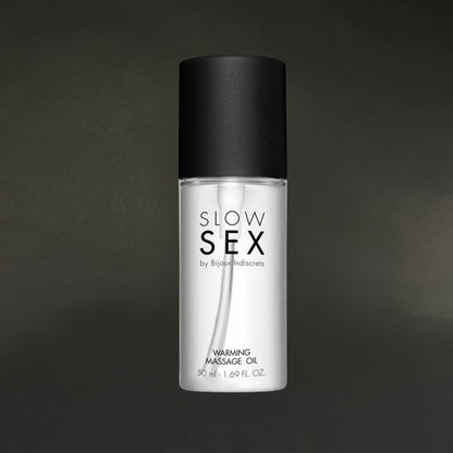 Aceite de masaje con efecto calor SlowSex (50 ml)