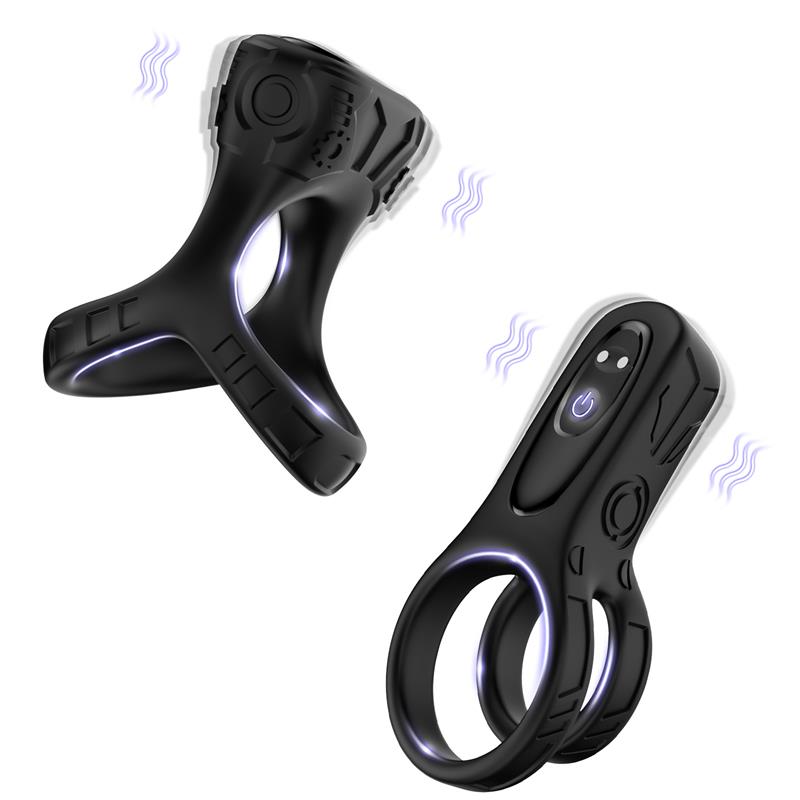 2 Piece Set Mecha Lock Essence Ring