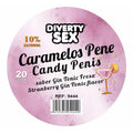 20 Penis-shaped candies Strawberry Gin and Tonic flavor