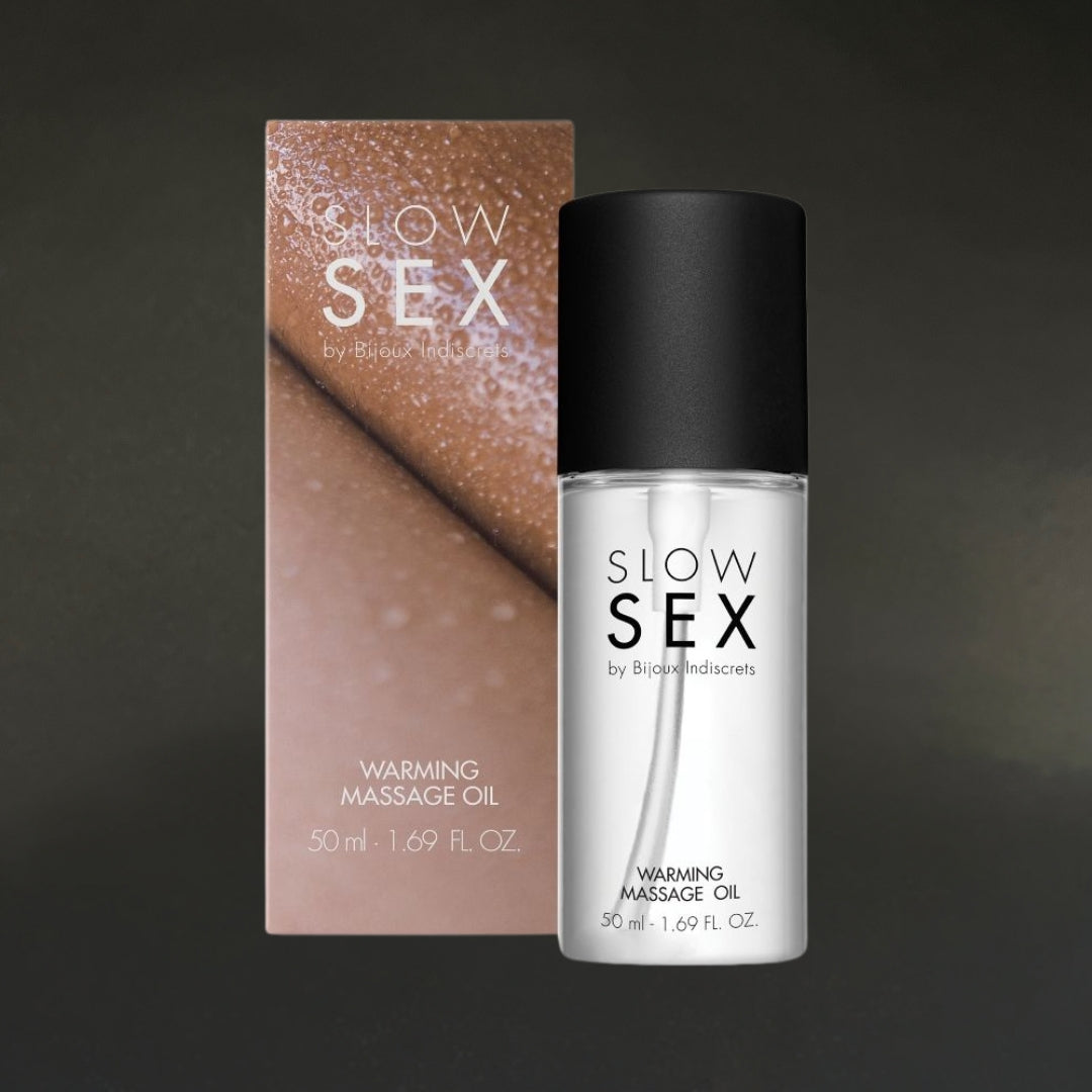 Aceite de masaje con efecto calor SlowSex (50 ml)