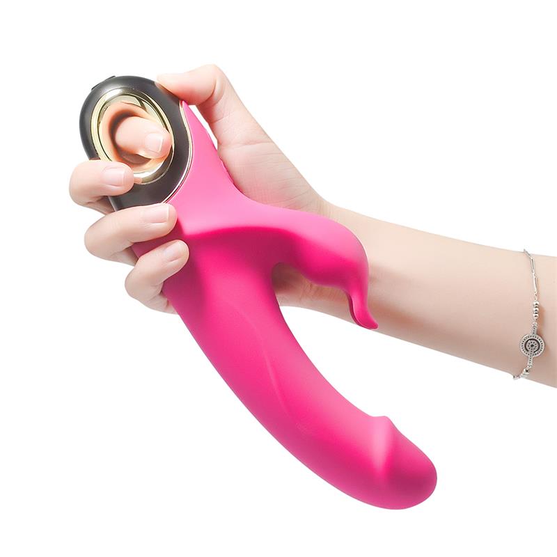 360º Rotation Rabbit vibrator Pink