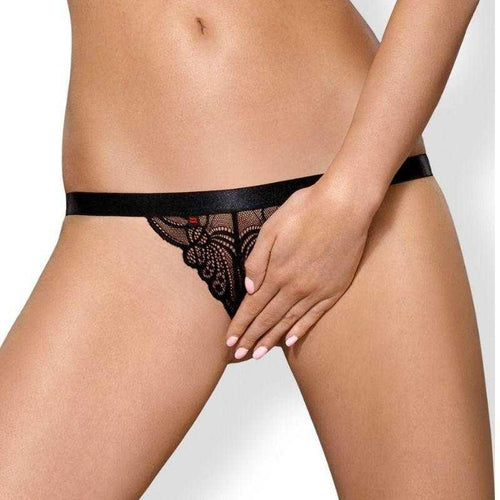 828-THC-1 Crotchless Thong
