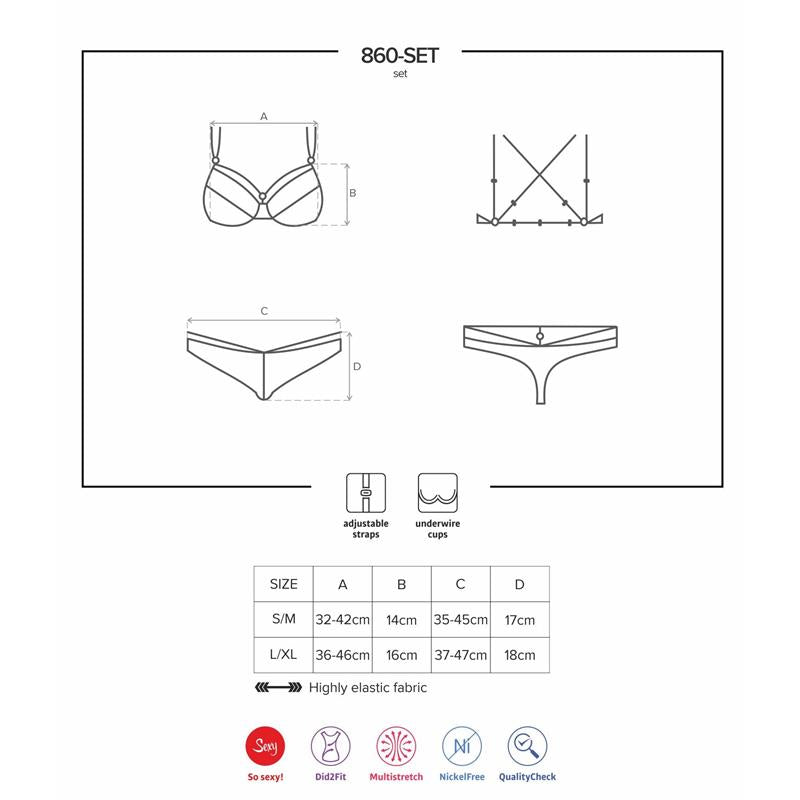 860-SET-3 2 Pieces Set Red