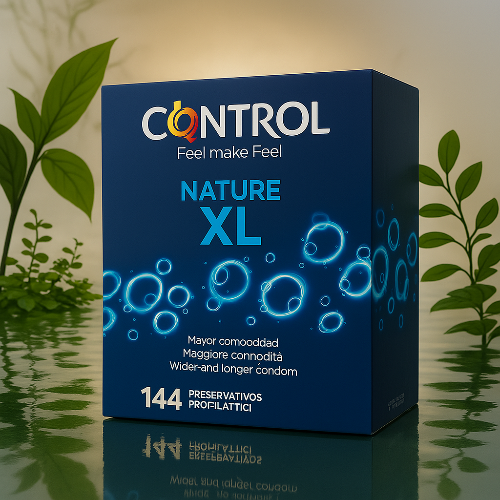 CONTROL CONDOMS - NATURE XL 144 UNITS