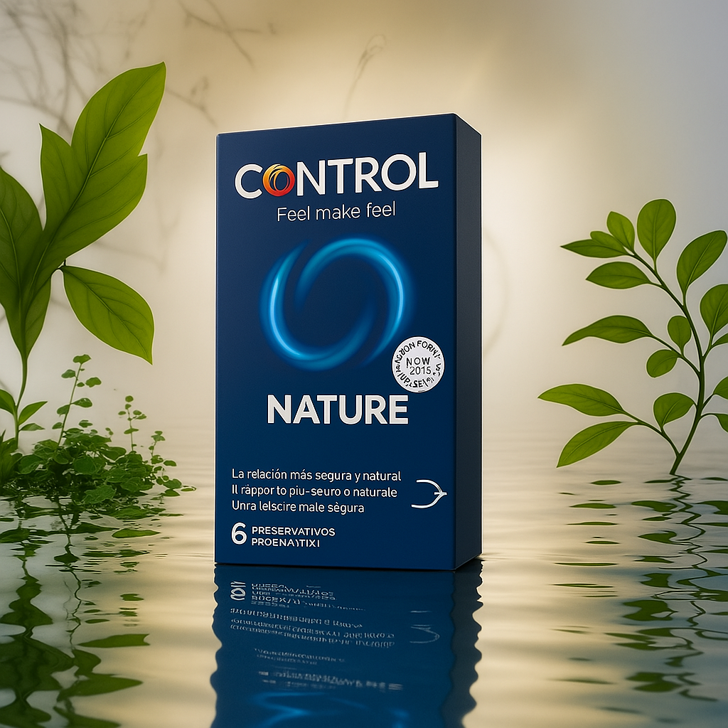 CONTROL CONDOMS - ADAPTA NATURE 12 UNITS