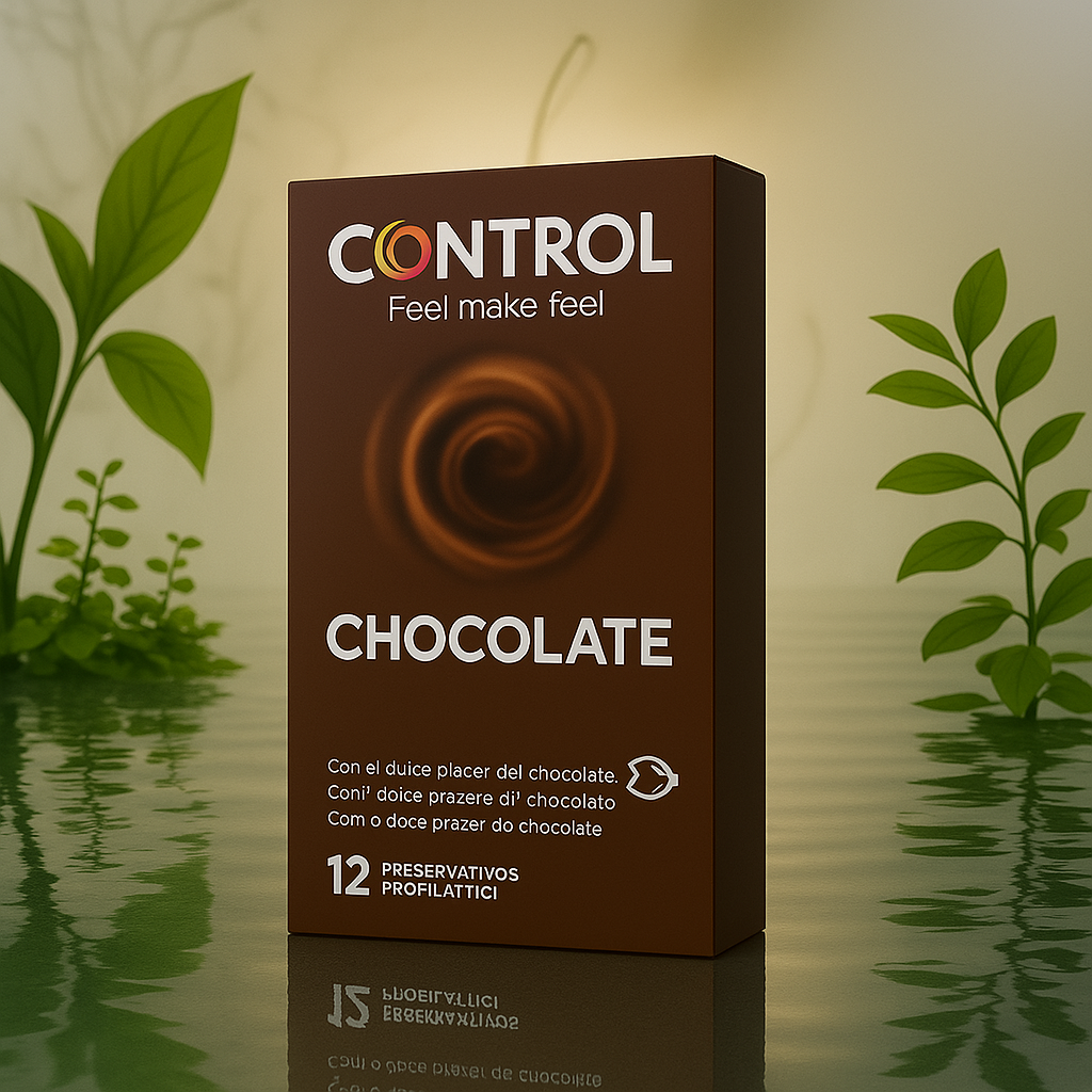 Control Condoms - Adapta Chocolate 12 Units