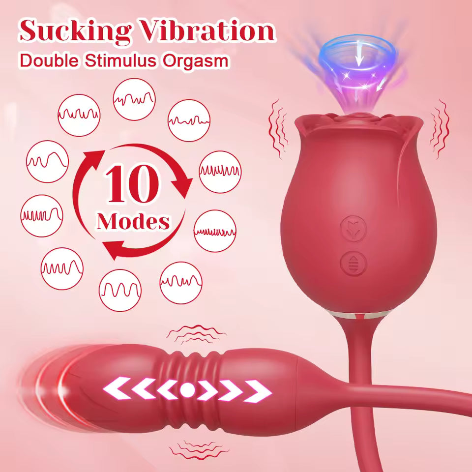 Double Seek - Sucker and Vibrating Stimulator