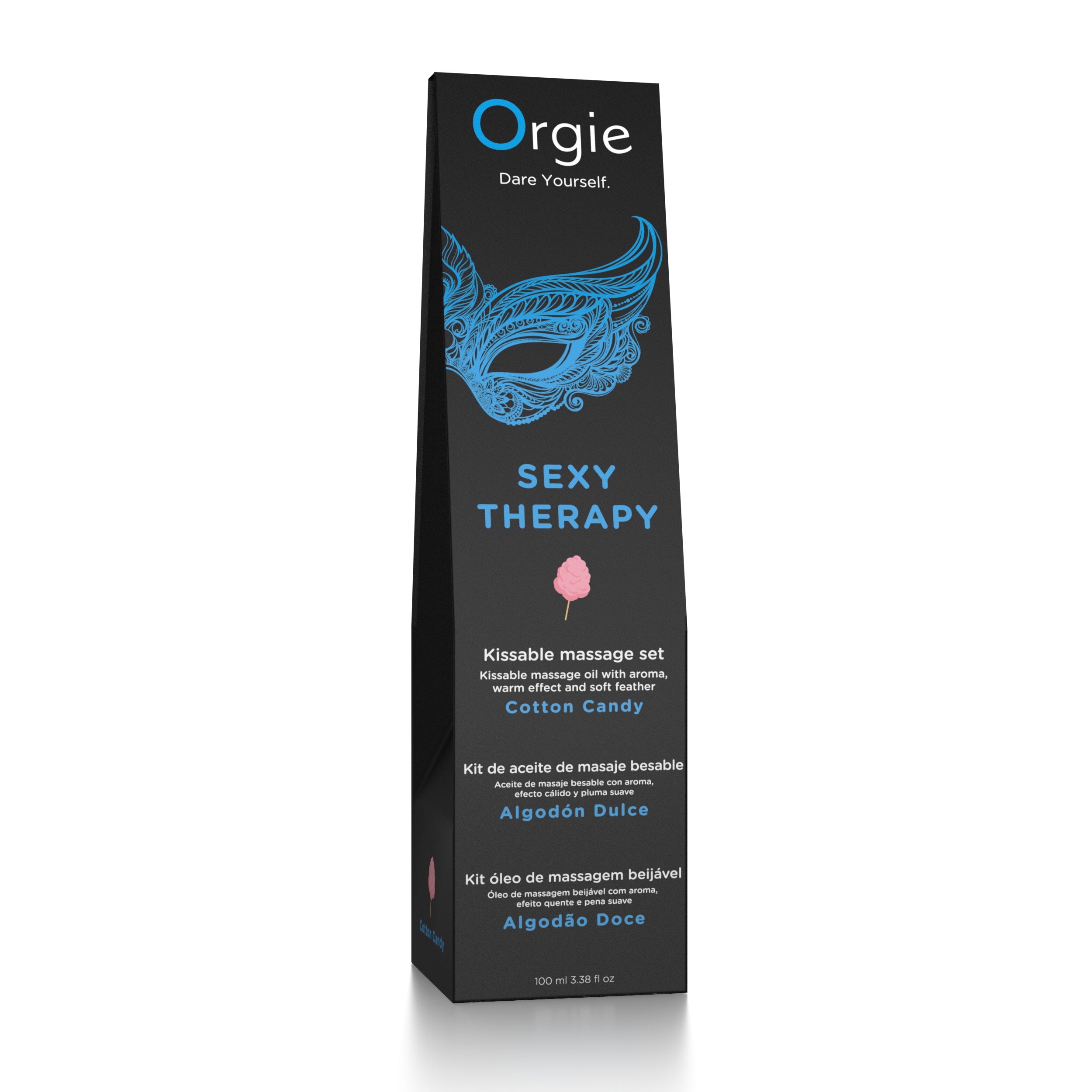 Sexy Therapy Cotton Candy Kissable Massage Set