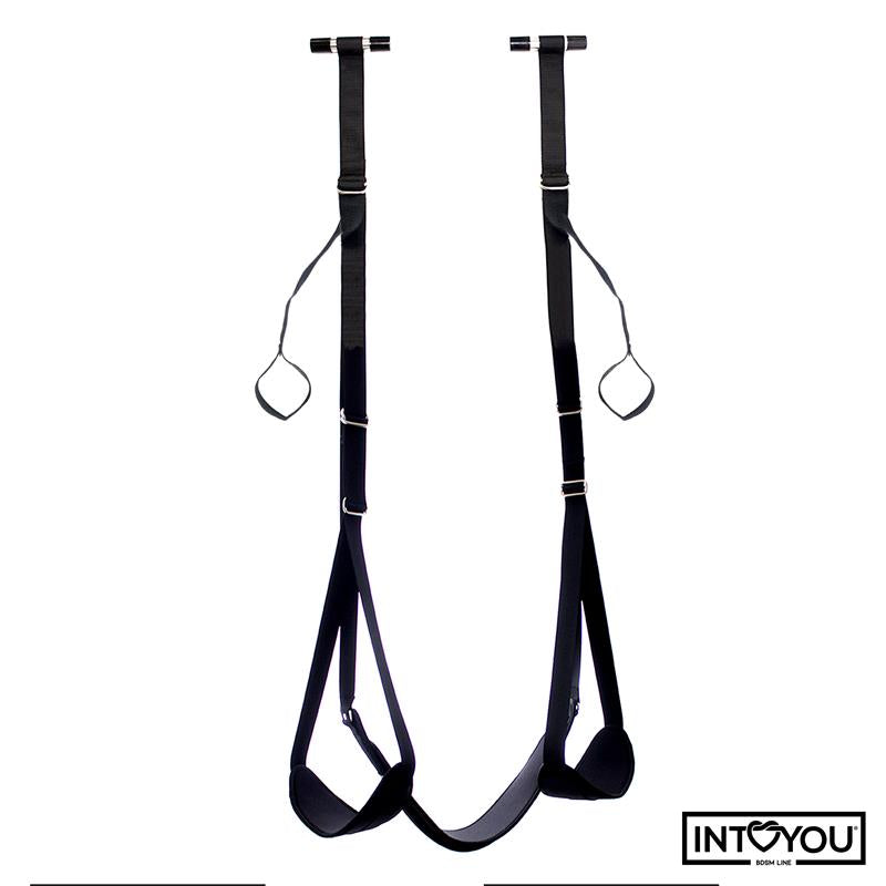 Adjustable Door Swing with Legs Support and Seat