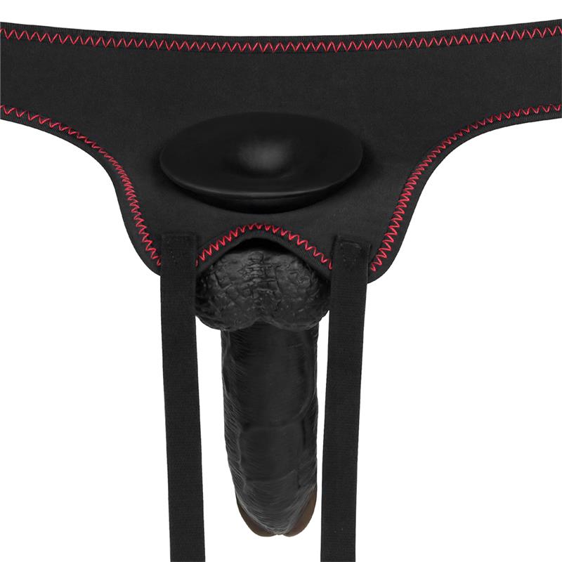Adjustable Strap On with Dildo 8.5