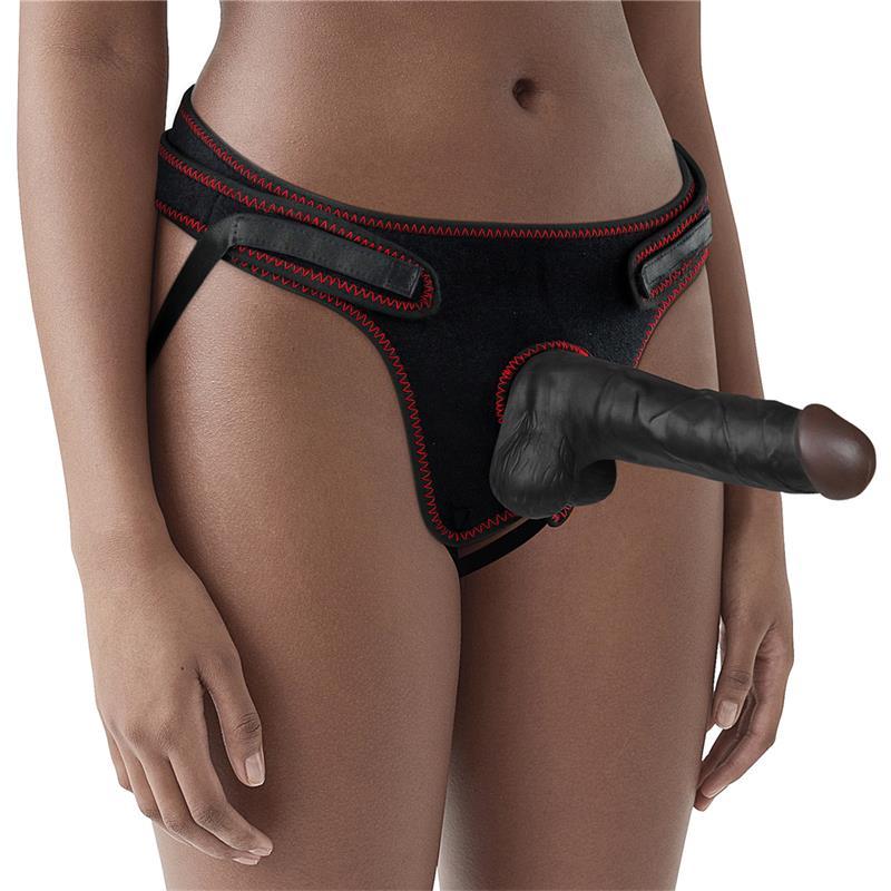 Adjustable Strapon with Dildo 7.5