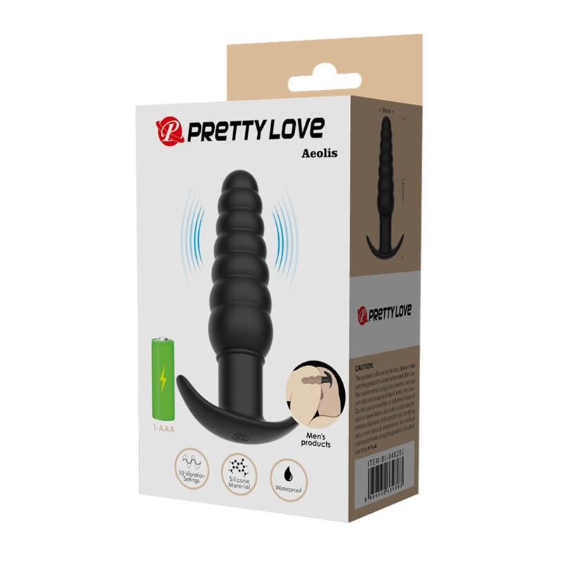 Aeolis Vibrating Anal Plug