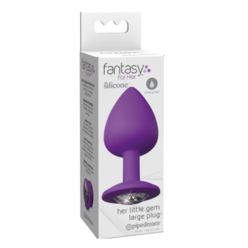 Anal Plug with Gem Size Big