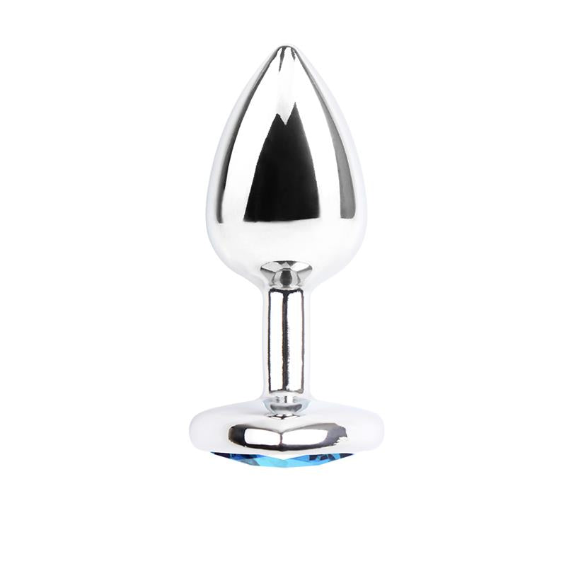 Anal Plug with Heart Gem
