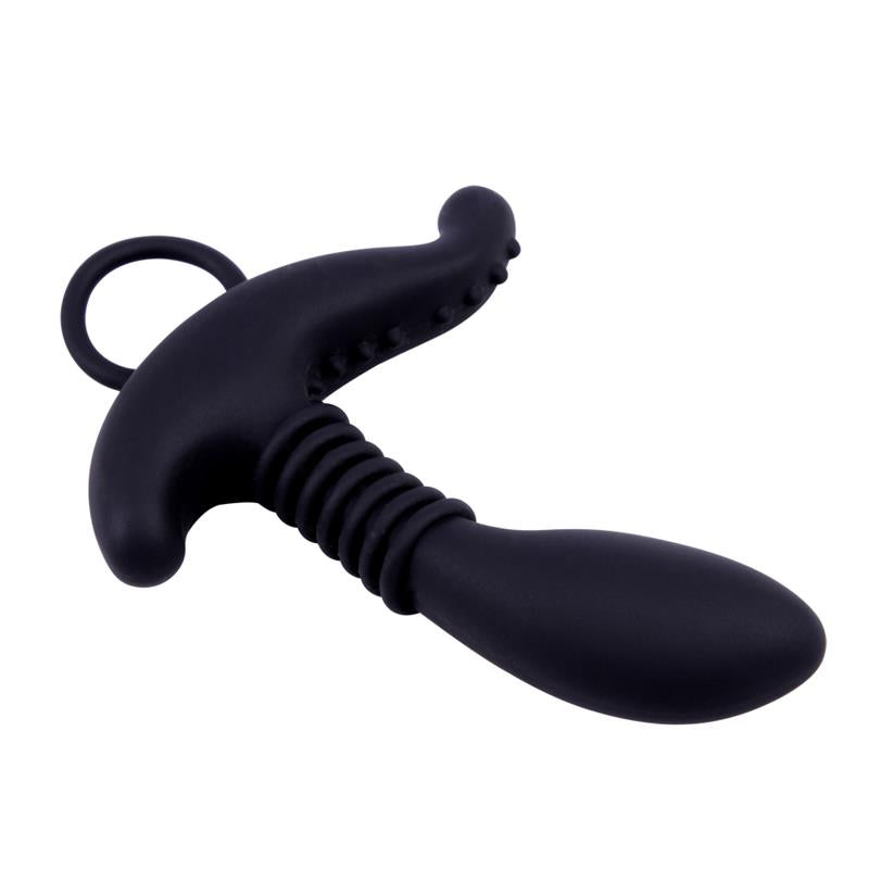 Anal Stimulator Booty Exciter Silicone Black