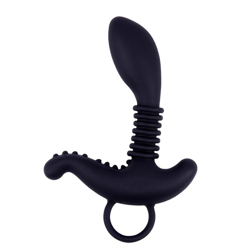 Anal Stimulator Booty Exciter Silicone Black