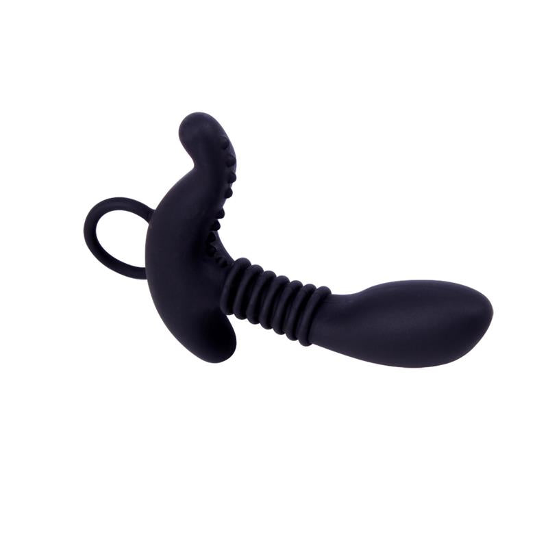 Anal Stimulator Booty Exciter Silicone Black