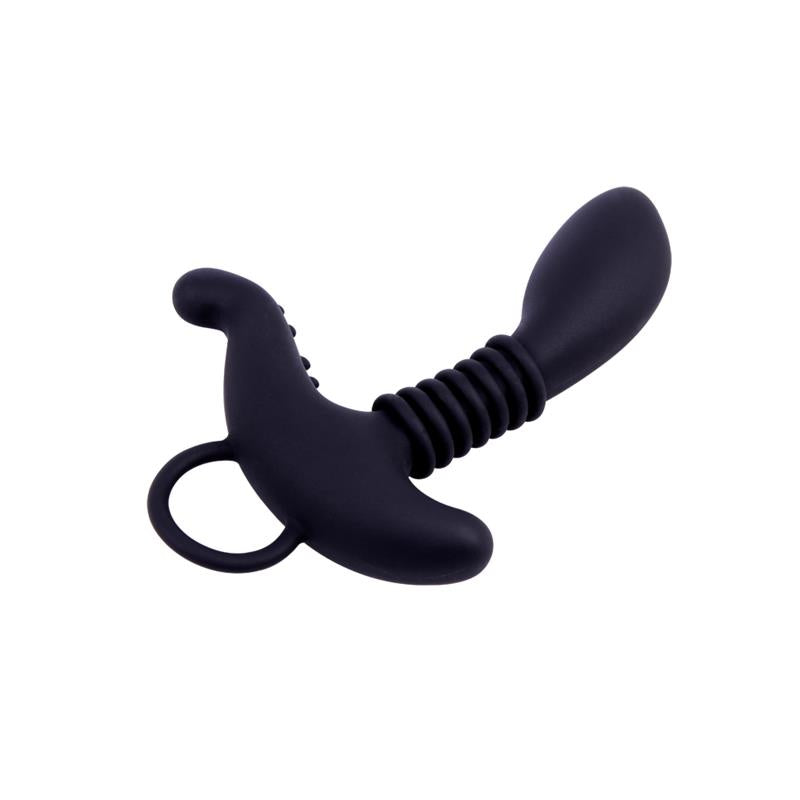 Anal Stimulator Booty Exciter Silicone Black