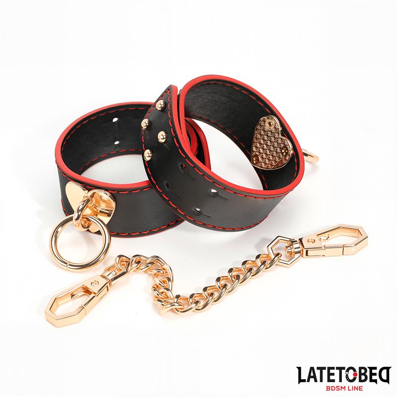Ankle Cuff with Golden Chain