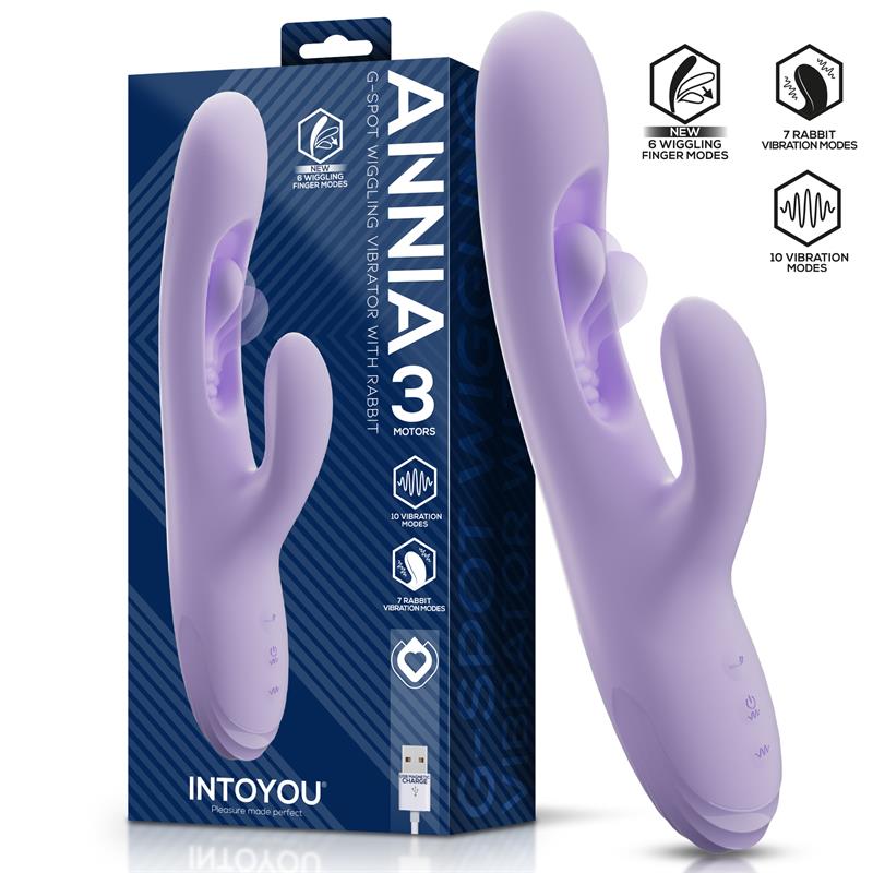 Annia G-Spot Vibrator with Internal Wiggling