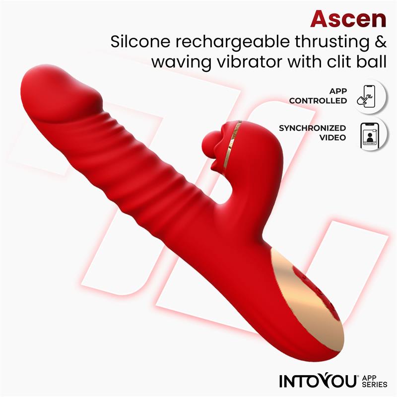 Ascen Thrusting and Waving Vibe with App Magnetic USB