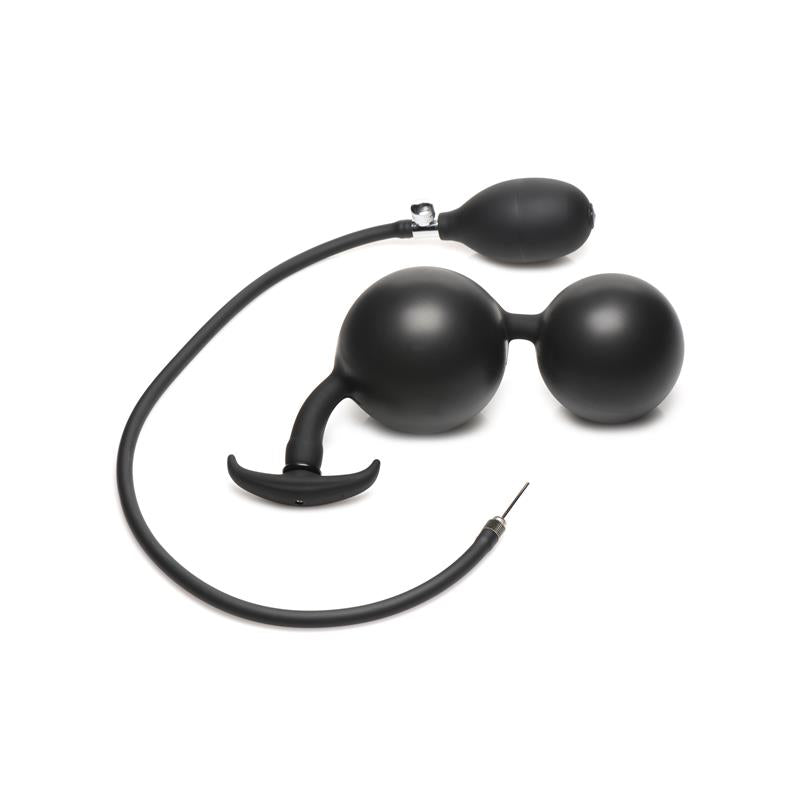 Ass Rattler Weighted Inflatable Anal Balls