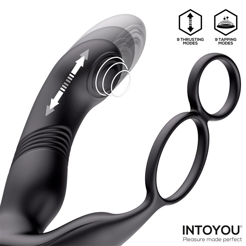 Astex Prostate Massager with Thrusting and Tapping