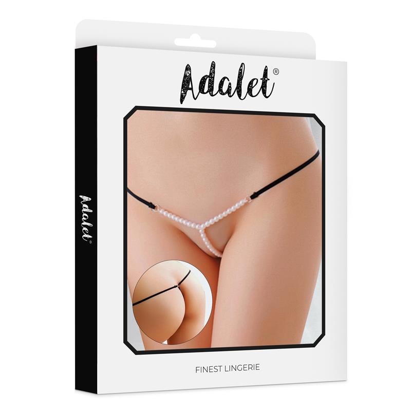 Ayla Thong with pearl One Size
