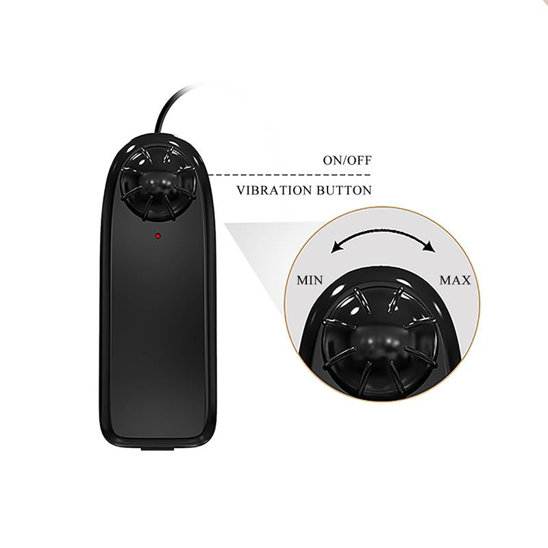 Bahamut Vibrating Dildo with Remote 8.5