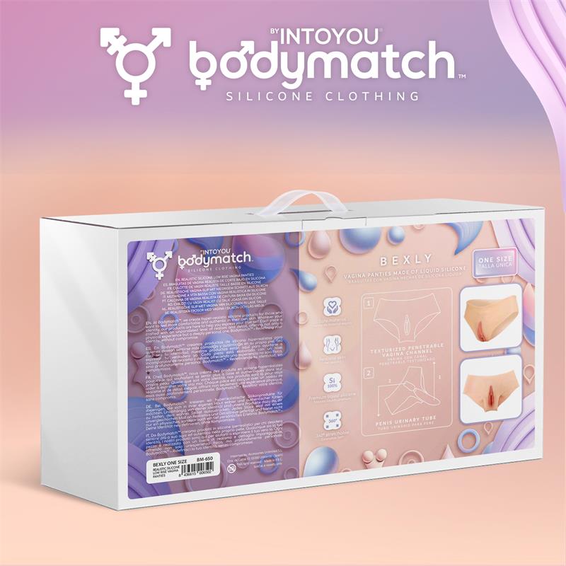 Bexly Realistic Vagina Panties Liquid Silicone One Size