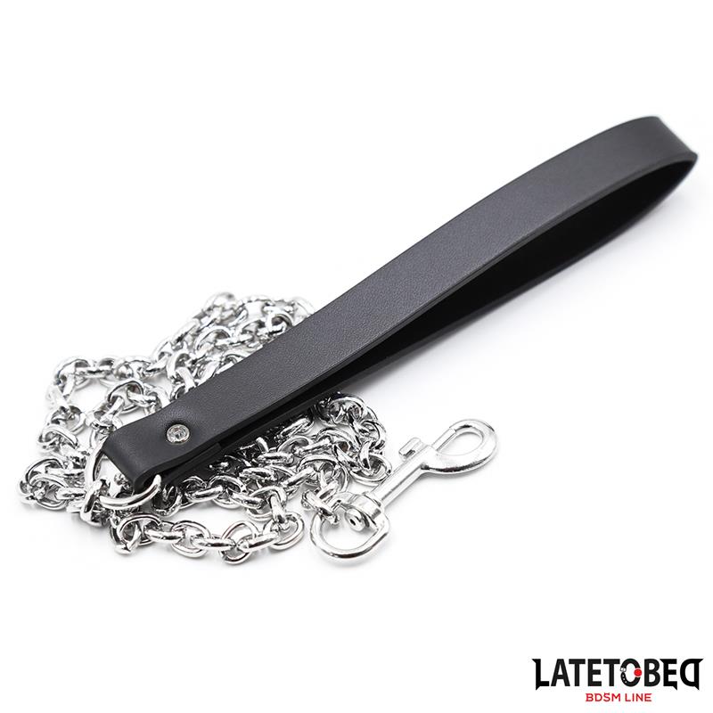 Black Chain Leash 100cm