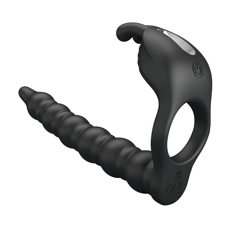 Blackney Cock Ring Vibrator Plug Silicone
