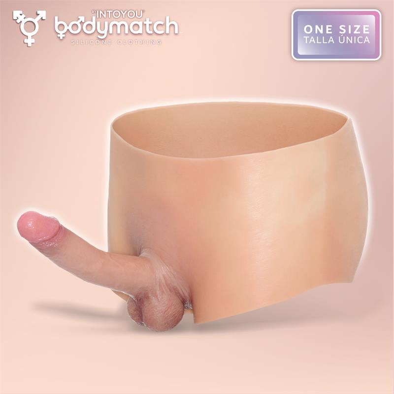 Blayke Boxer with 18 cm Built-in Penis Liquid Silicone One Size