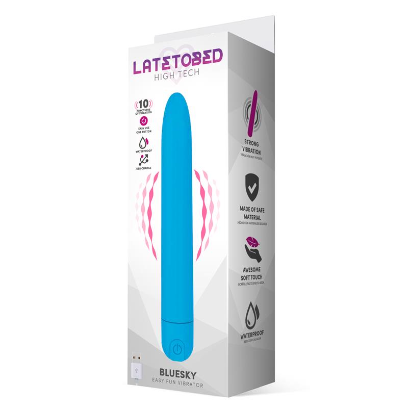 Bluesky Vibe 10 Functions 18,5 cm USB Mate Blue
