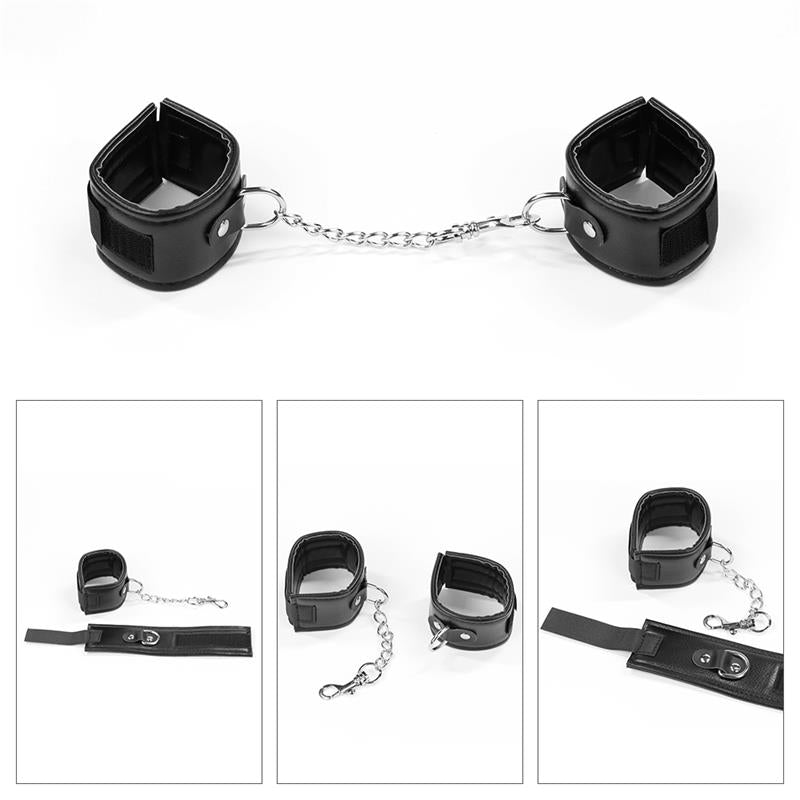 Bondage Kit Deluxe  4 Units Black