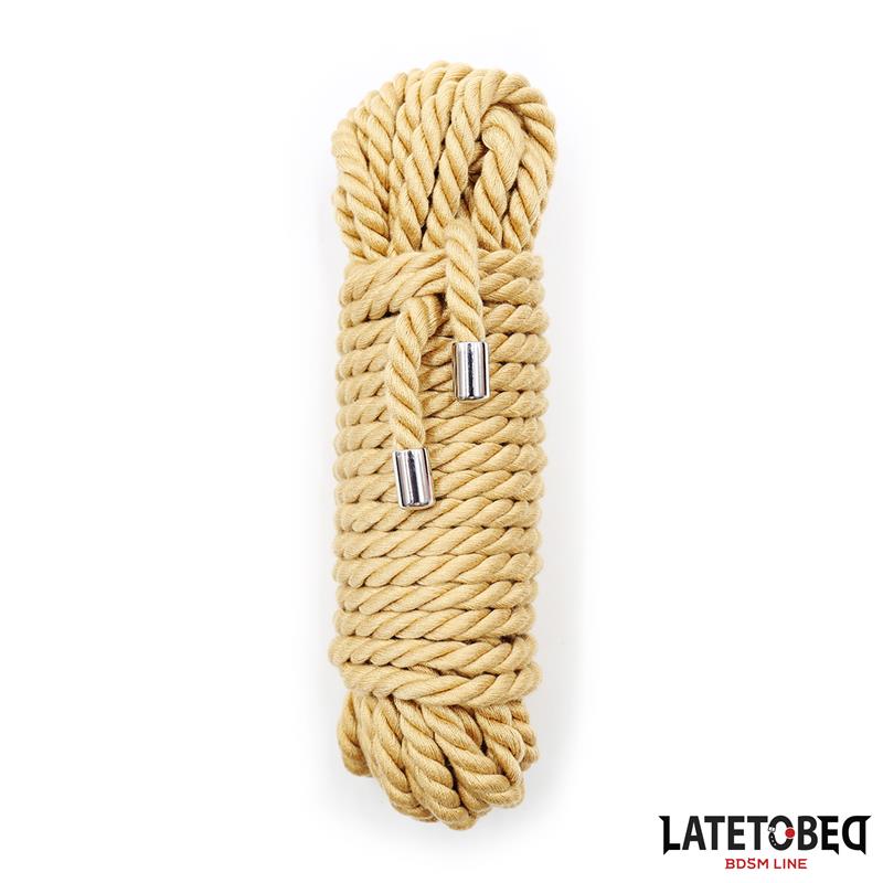 Bondage Rope with Metal Details  10m
