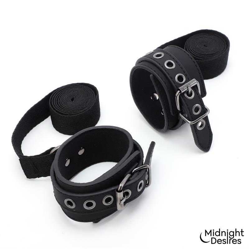 Bondage Set with Blindfold, Feather Tickle and Cuffs