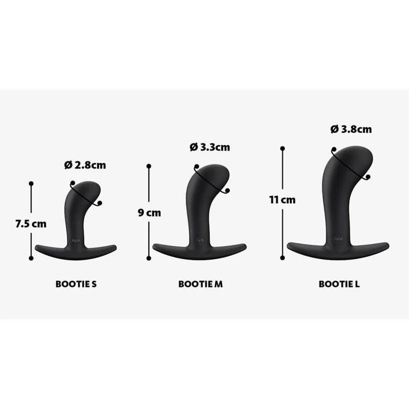 Bootie L Anal Plug Black