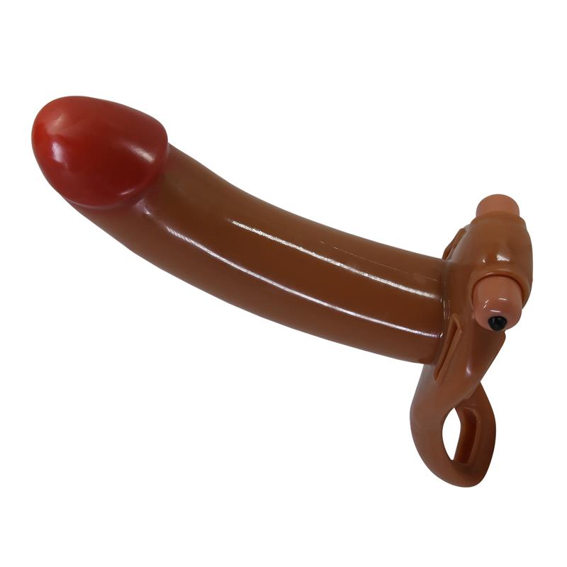 Bradden Universal Strap On with Vibrating Hollow Dildo 6.7