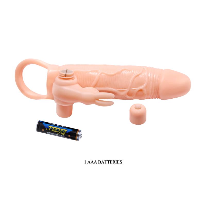Brave Man Penis Sleeve with Vibration
