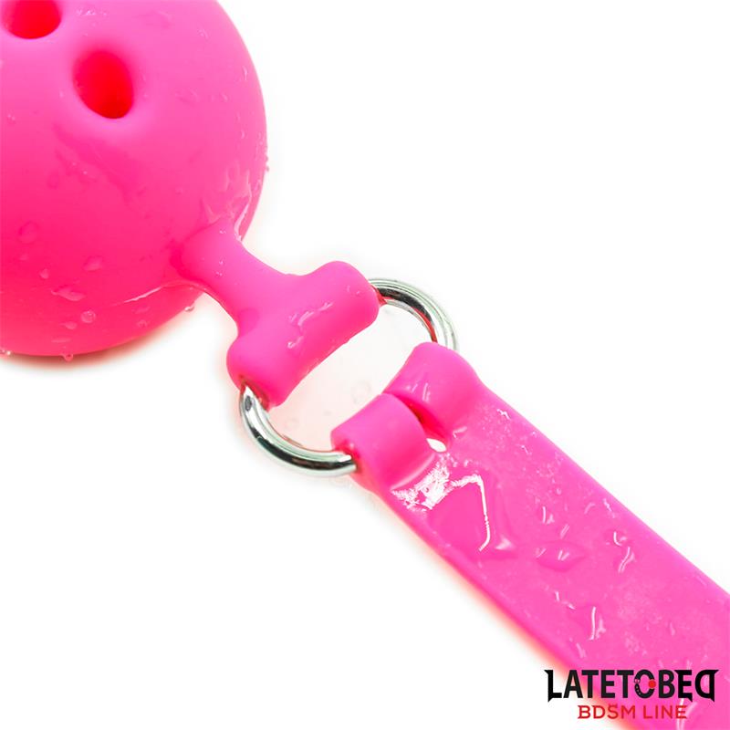 Breathable Silicone Ball Gag M - 4.5 cm