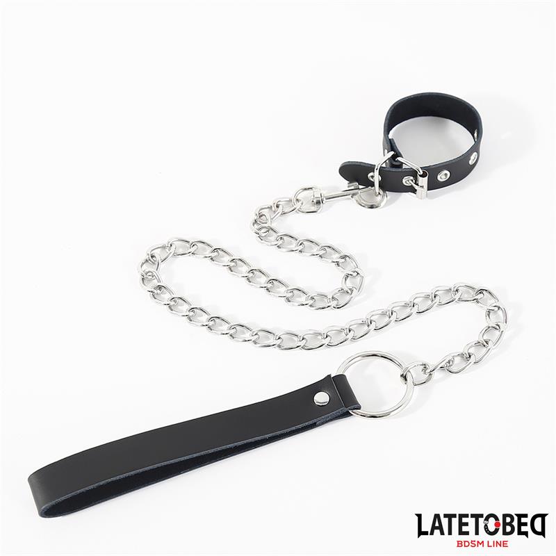Buckle fastener Ring with Leash