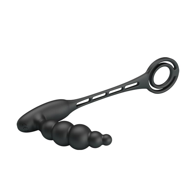 Butt Plug and Penis Ring with Vibration